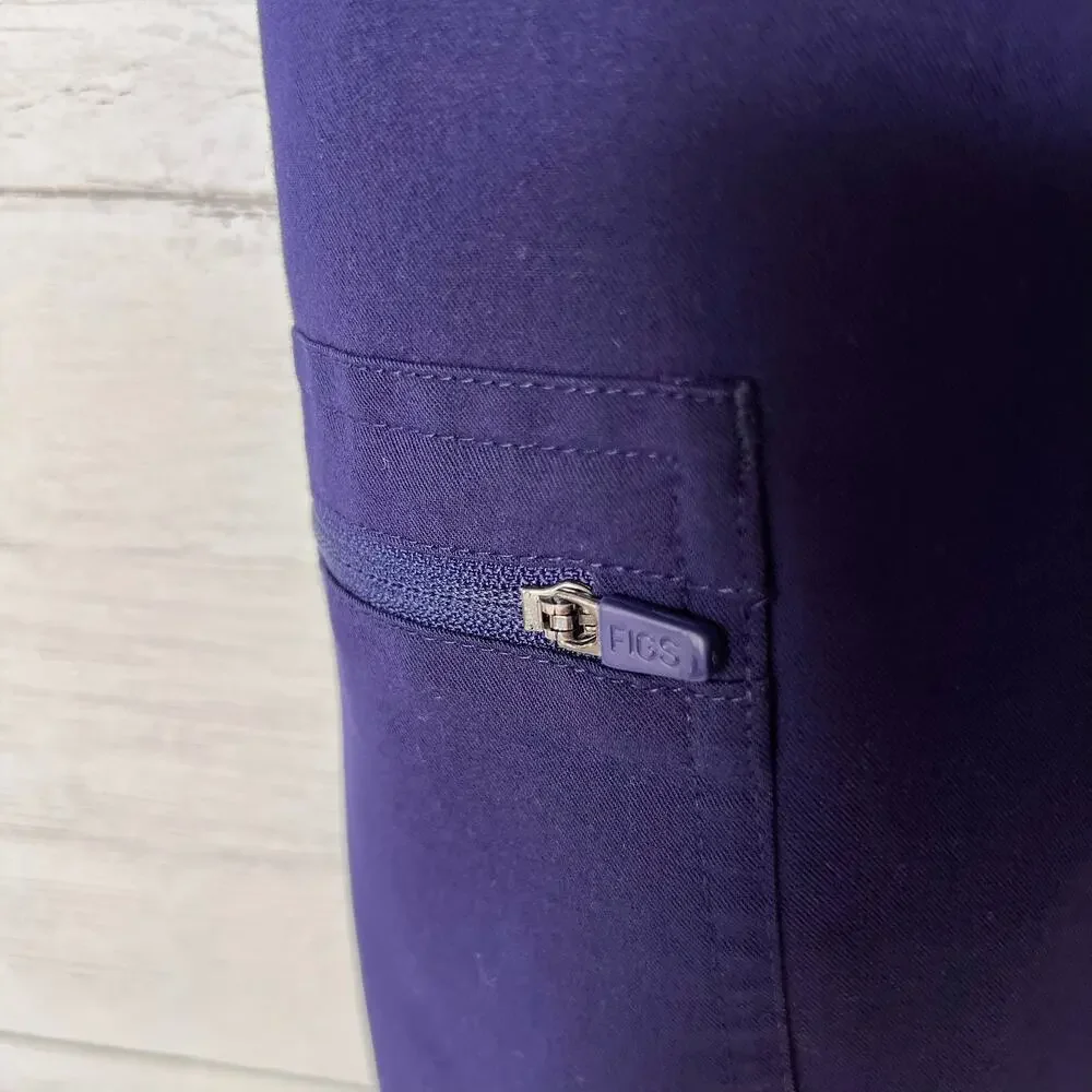Figs Scrub Pants Mens Size XXL Navy Technical Collection Medical Nursing Pockets